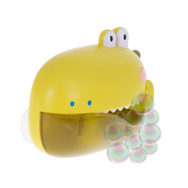 Bubbelgenerator skum badleksak krokodil