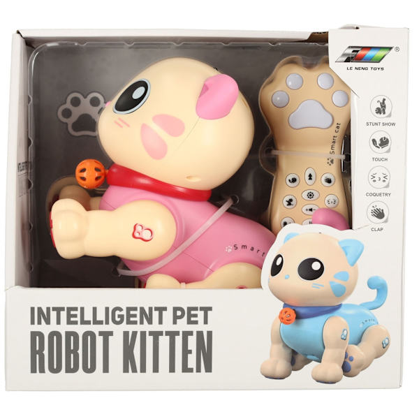 Interaktiv Robot Katt Rosa