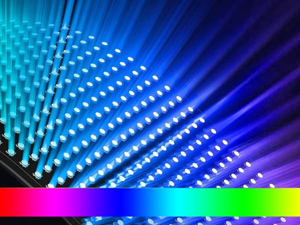 Flexibel LED-panel gestsignal lastbil vindruta