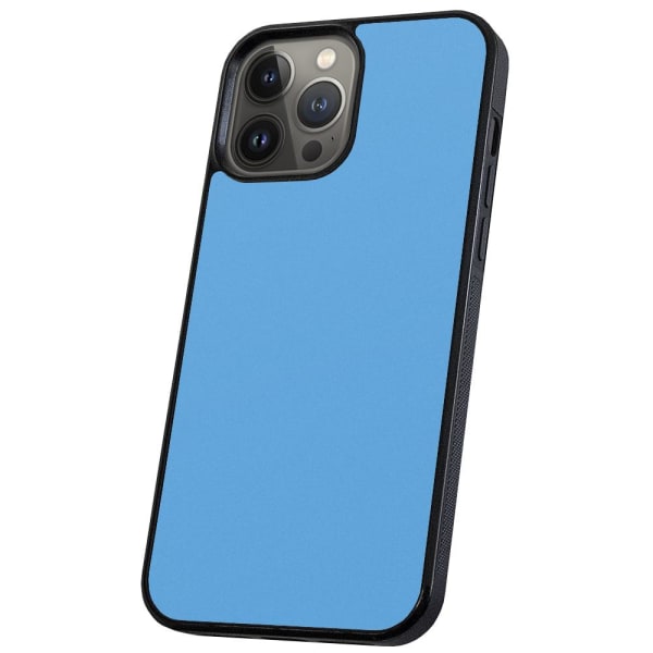iPhone 13 Pro Max - Skal/Mobilskal Ljusblå Ljusblå