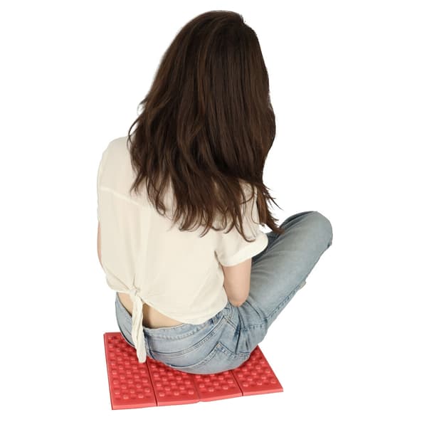 Sittunderlag Vikbart - Sittdyna Red