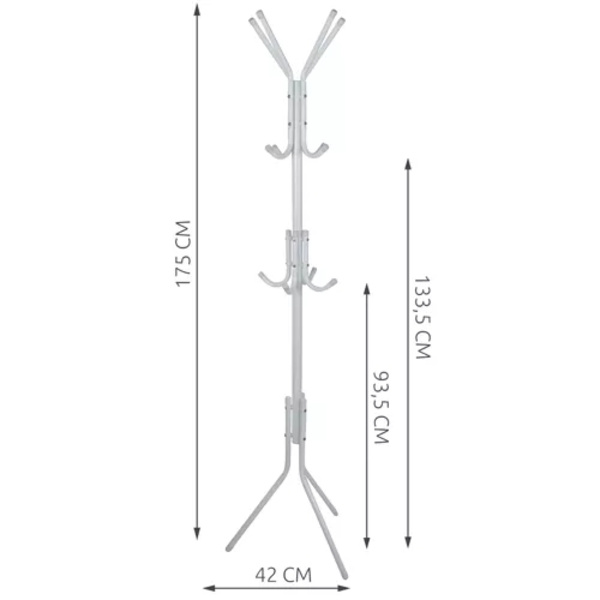 Kappehængere / Tøjstativ - 170cm White