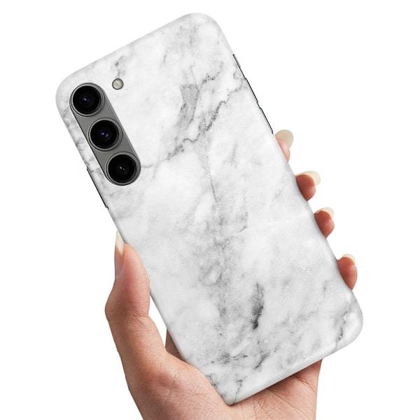 Samsung Galaxy S23 - Deksel/Mobildeksel Marmor
