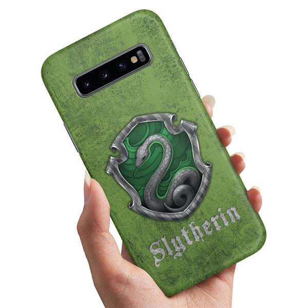 Samsung Galaxy S10 Plus - Skal/Mobilskal Harry Potter Slytherin