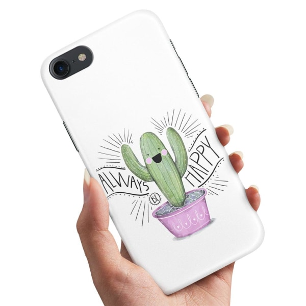 iPhone 5/5S/SE - Cover/Mobilcover Happy Cactus