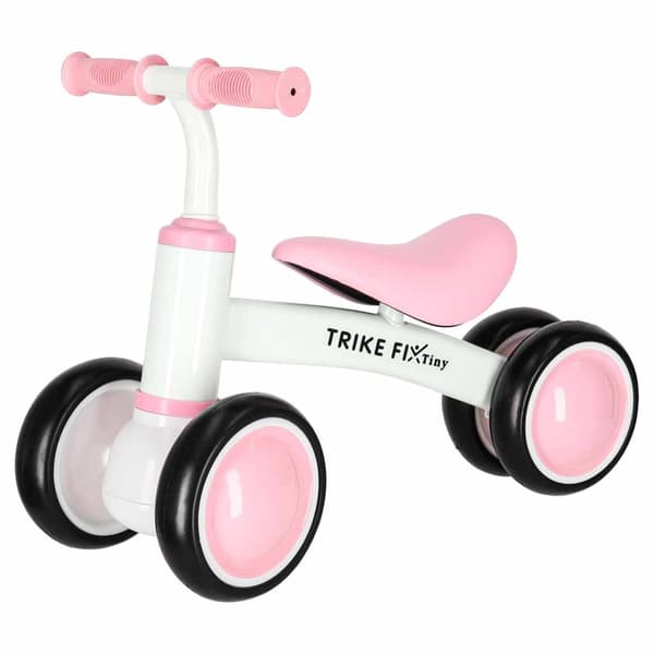 Gåcykel för barn - 4 hjul Pink