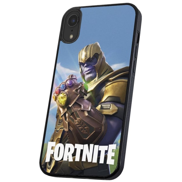 iPhone X/XS - Cover/Mobilcover Fortnite Multicolor