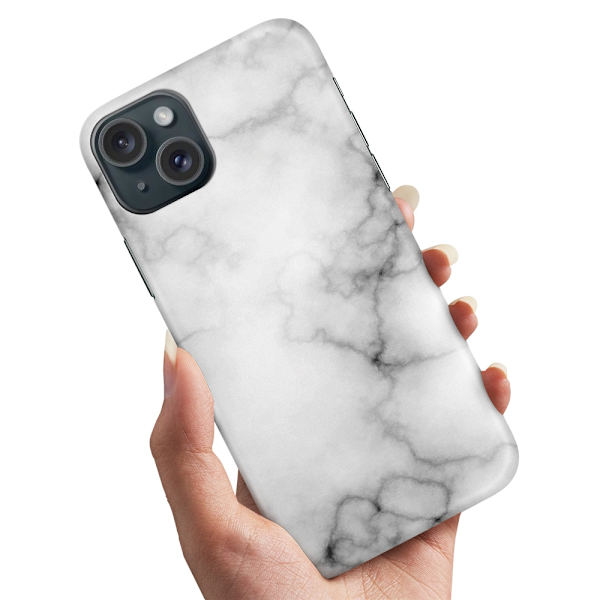 Deksel / Mobildeksel til iPhone 15 - Marmor