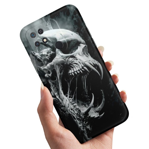 Xiaomi Redmi 10C - Skal/Mobilskal Skull
