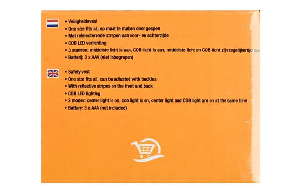 Reflexväst med LED-ljus