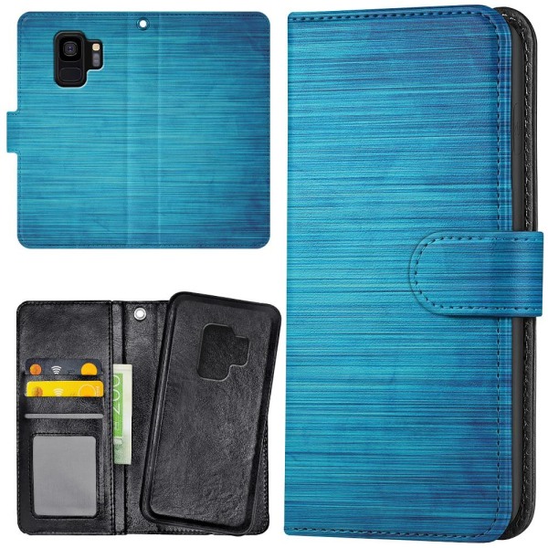 Samsung Galaxy S9 - Mobilcover/Etui Cover Ridset Tekstur
