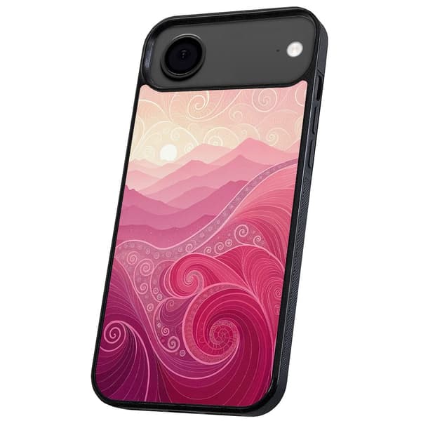 iPhone 17 Air - Deksel/Mobildeksel Pink Hills