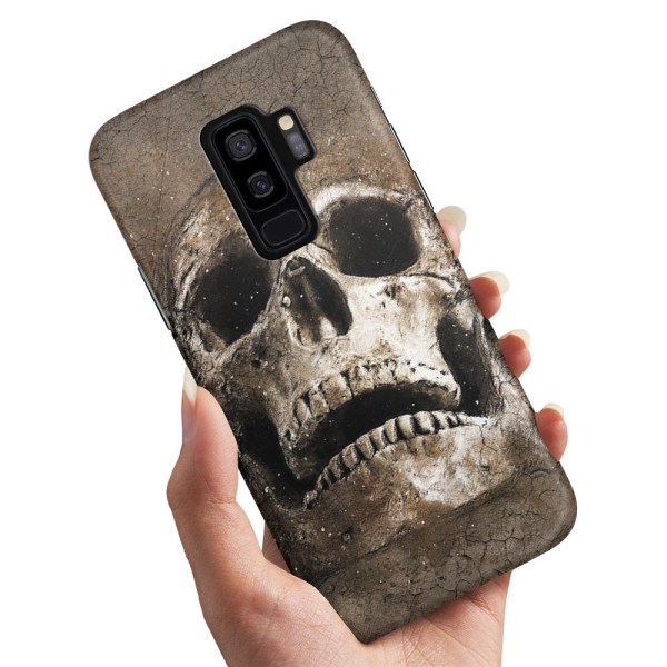 Samsung Galaxy S9 Plus - Deksel/Mobildeksel Cracked Skull
