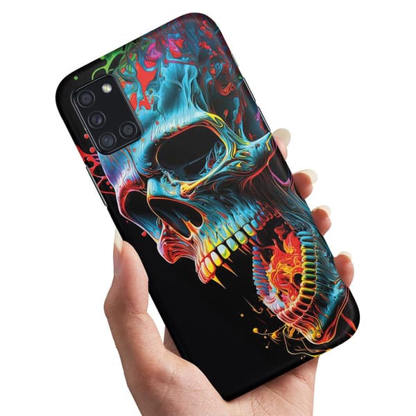 Deksel / Mobildeksel til Samsung Galaxy A31 - Skull