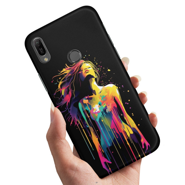 Huawei P20 Lite - Cover/Mobilcover Abstract