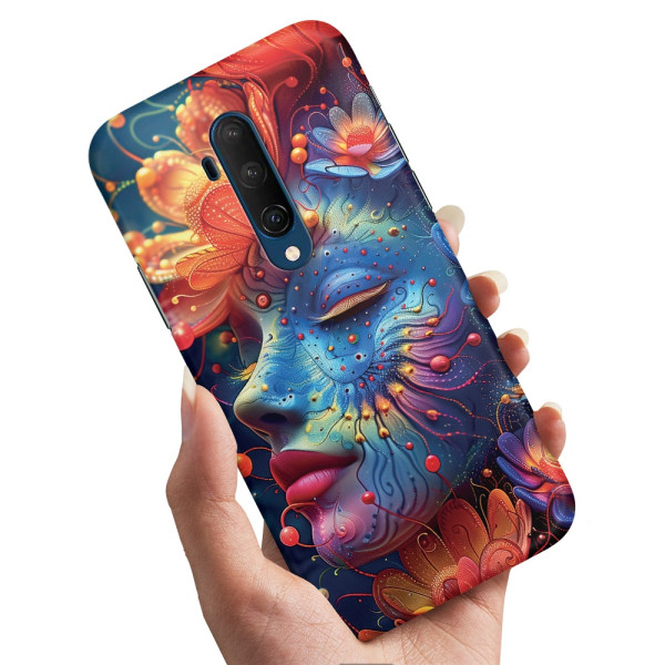 OnePlus 7T Pro - Cover/Mobilcover Psychedelic