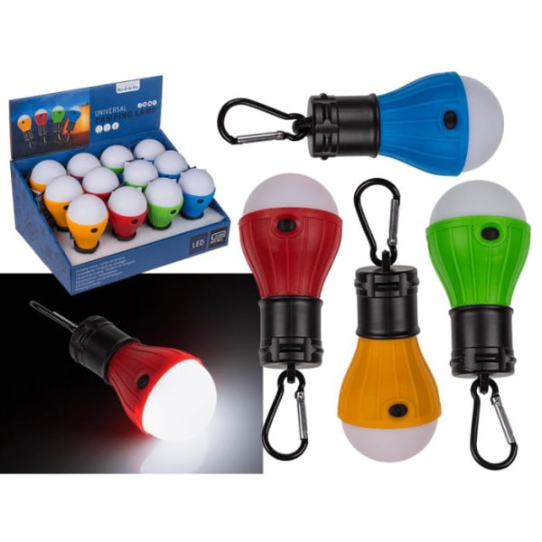 2-Pak - Campinglampe Lygte / Teltlampe - Lampe til camping Multicolor