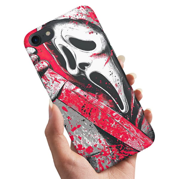 Cover / Mobilcover til iPhone 6 / 6s Plus - Scream Ghostface