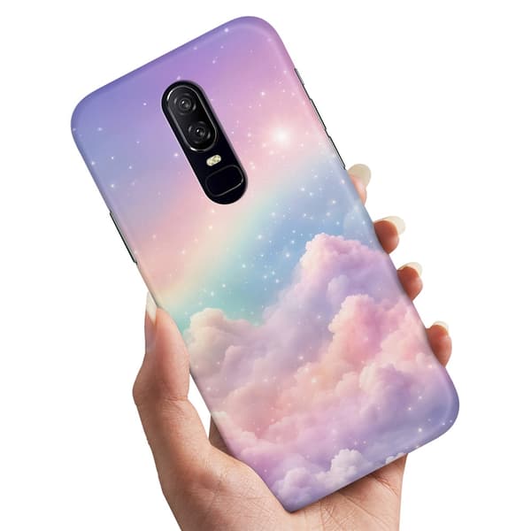 Kuoret / Suojakuoret OnePlus 7 - Rainbow Clouds
