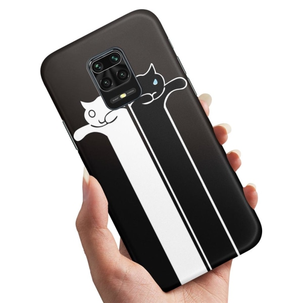 Xiaomi Redmi Note 9 Pro - Kuoret/Suojakuori Pitkänomaiset Kissat