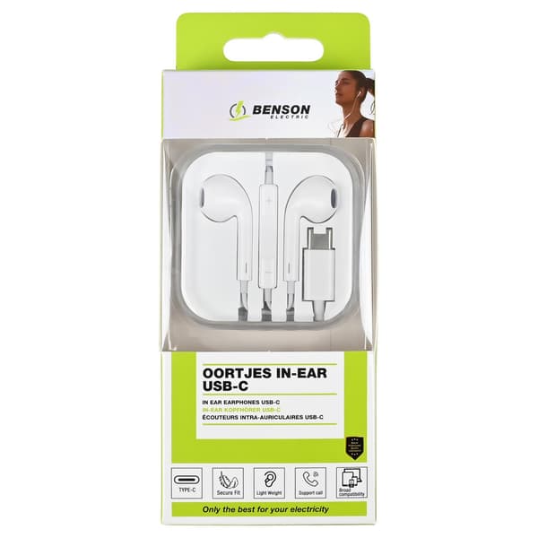 In-ear-hörlurar USB-C