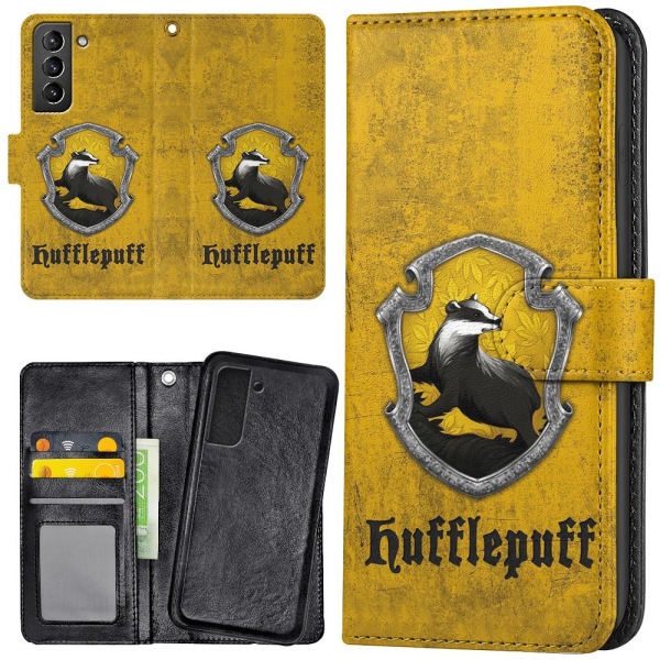 Samsung Galaxy S21 - Mobilcover/Etui Cover Harry Potter Hufflepuff Multicolor