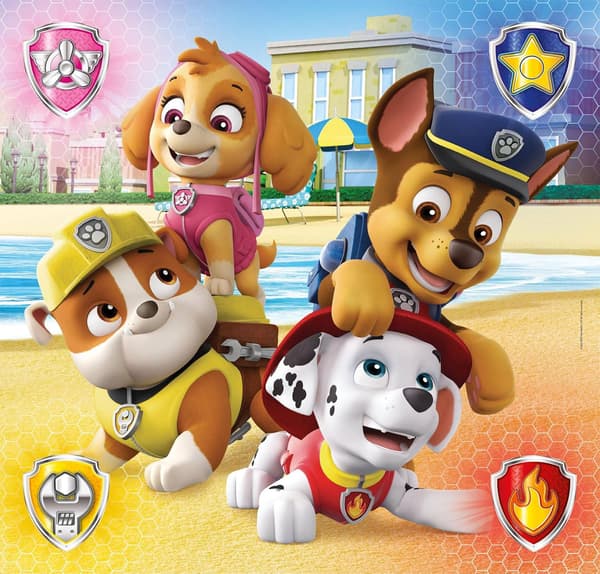 Paw Patrol Pussel - 3x48 bitar