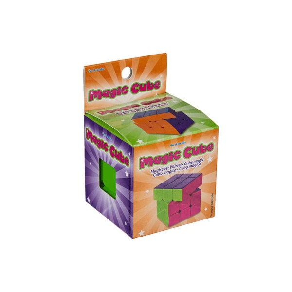 Rubiks magiske kube - 5 cm Multicolor