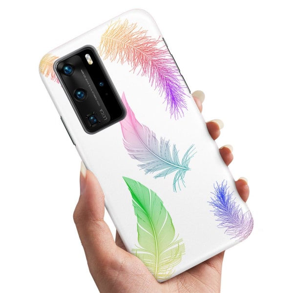 Huawei P40 - Cover/Mobilcover Fjer