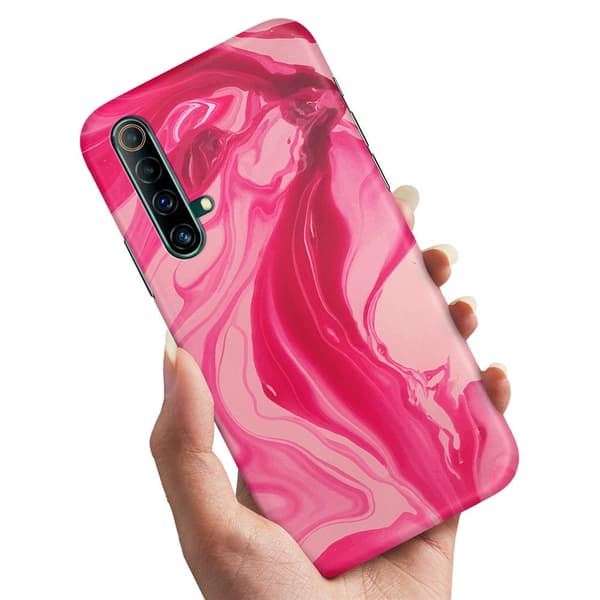 Skal / Mobilskal till Realme X50 - Marmor multifärg