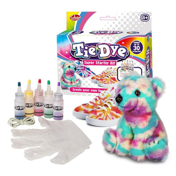 Socks Tie-dye Kit med 5 farger - DIY Multicolor
