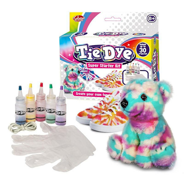 Strømper Tie-dye Kit med 5 Farver – DIY Multicolor