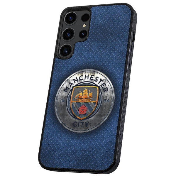 Samsung Galaxy S23 Ultra - Cover/Mobilcover Manchester City