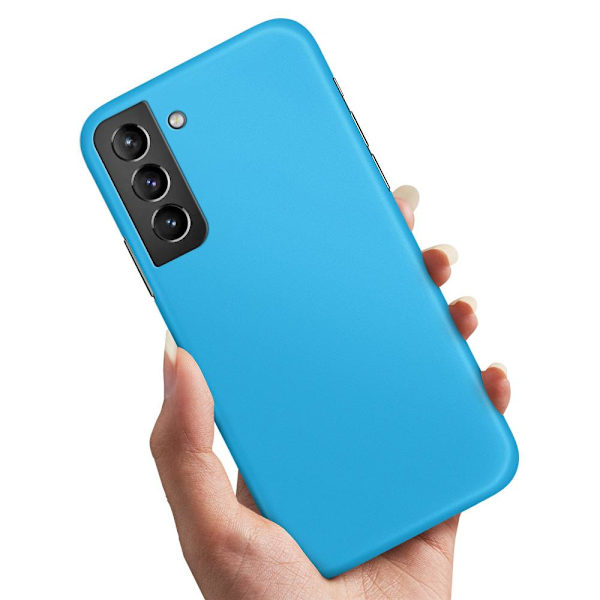 Samsung Galaxy S22 Plus - Skal/Mobilskal Ljusblå multifärg