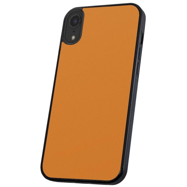 iPhone XR - Skal/Mobilskal Orange Orange