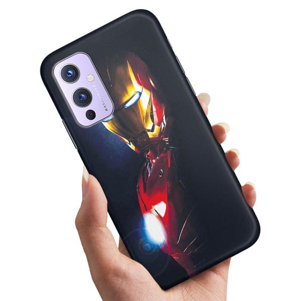 OnePlus 9 - Deksel/Mobildeksel Glowing Iron Man