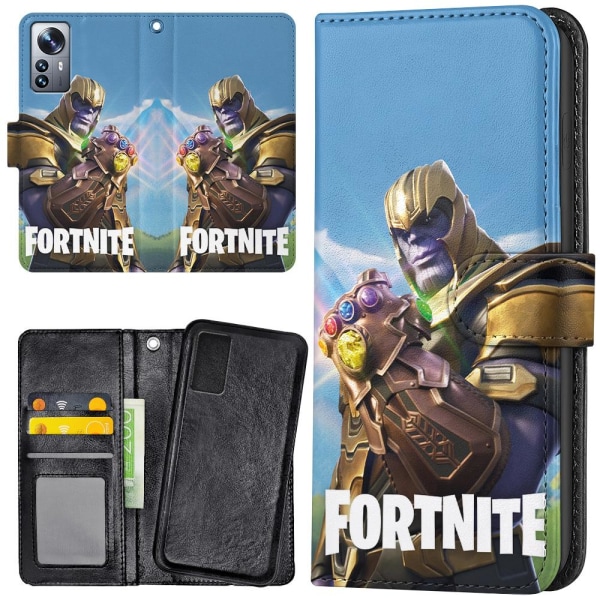 Xiaomi 12 - Plånboksfodral/Skal Fortnite