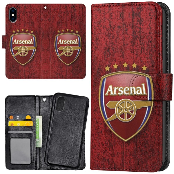 iPhone XR - Plånboksfodral/Skal Arsenal