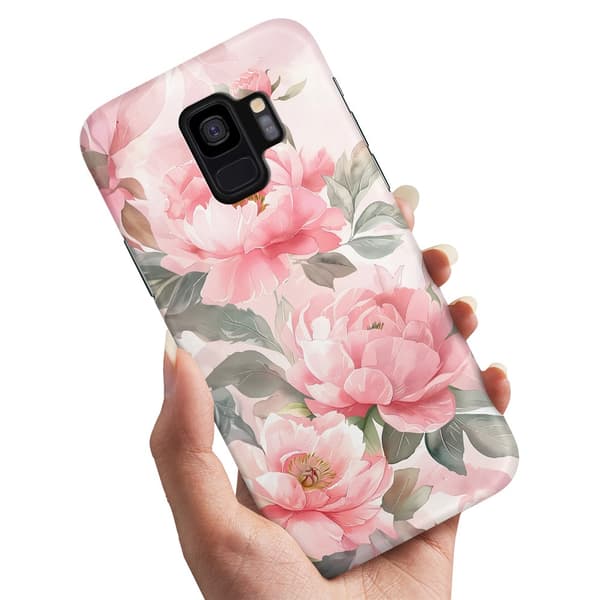 Deksel / Mobildeksel til Samsung Galaxy S9 Plus - Flowers