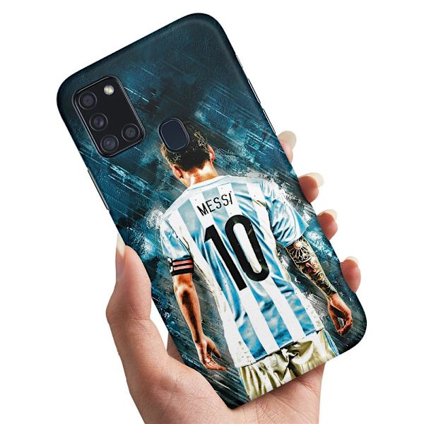 Deksel / Mobildeksel til Samsung Galaxy A21s - Messi