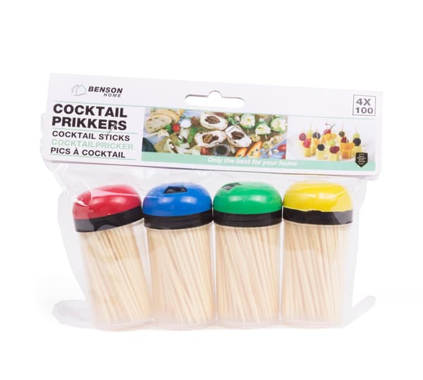Cocktailpinnar 4 st