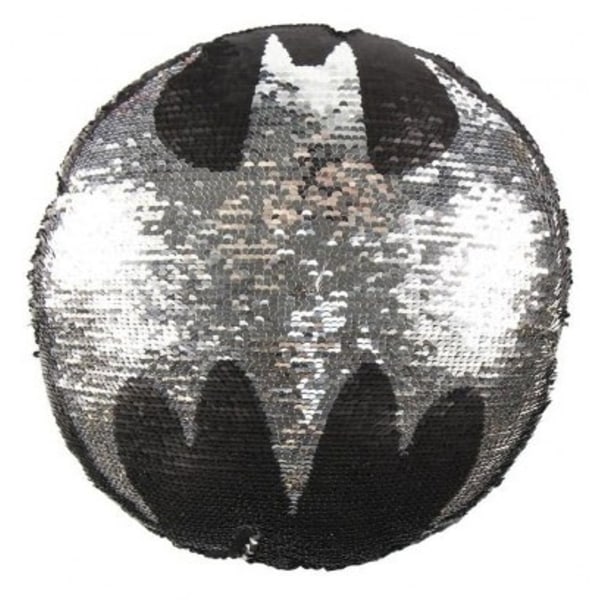 Batman vändbara paljettdynan i form av en kudde – 30 cm