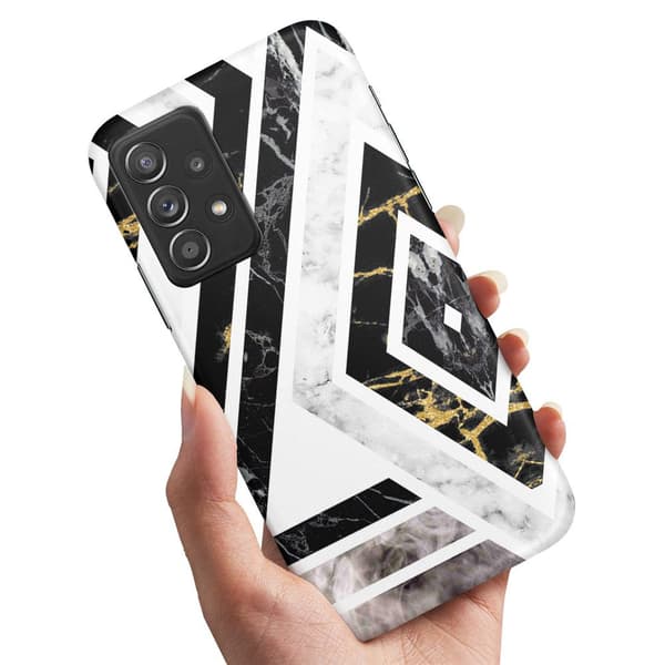 Deksel / Mobildeksel til Samsung Galaxy A52 / A52s 5G - Krokete Mønster Multicolor