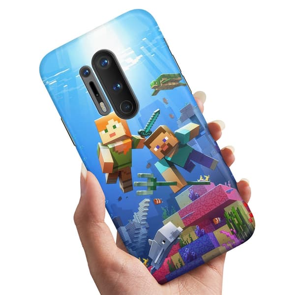 Cover / Mobilcover til OnePlus 8 Pro - Minecraft