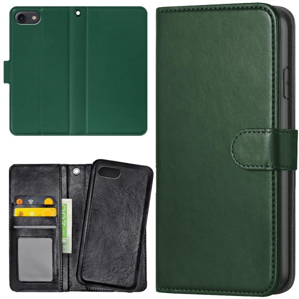 iPhone 6/6s Plus - Lommebok Deksel Mørkegrønn Dark green