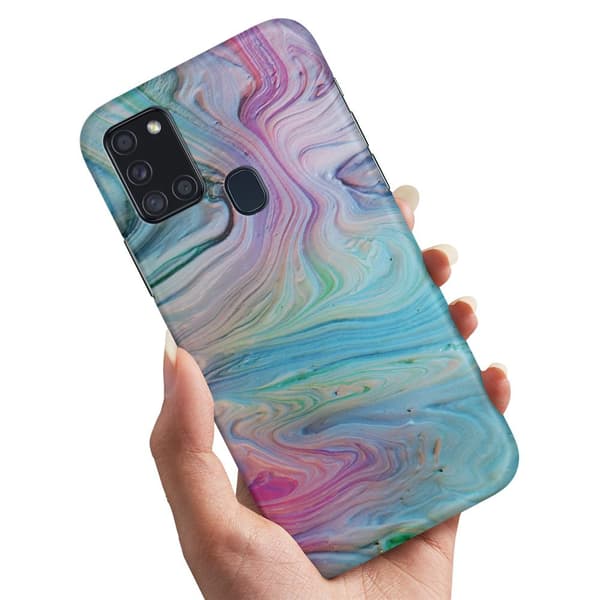 Deksel / Mobildeksel til Samsung Galaxy A21s - Maling Mønster