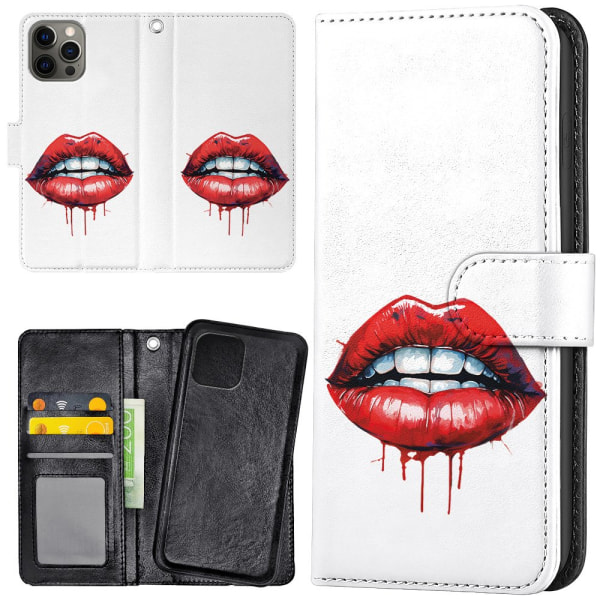 iPhone 15 Pro - Lommebok Deksel Lips