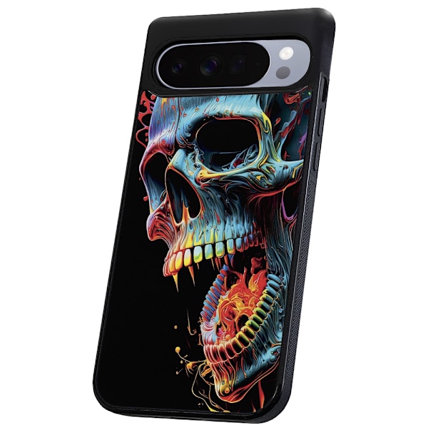 Google Pixel 10 Pro XL - Deksel/Mobildeksel Skull