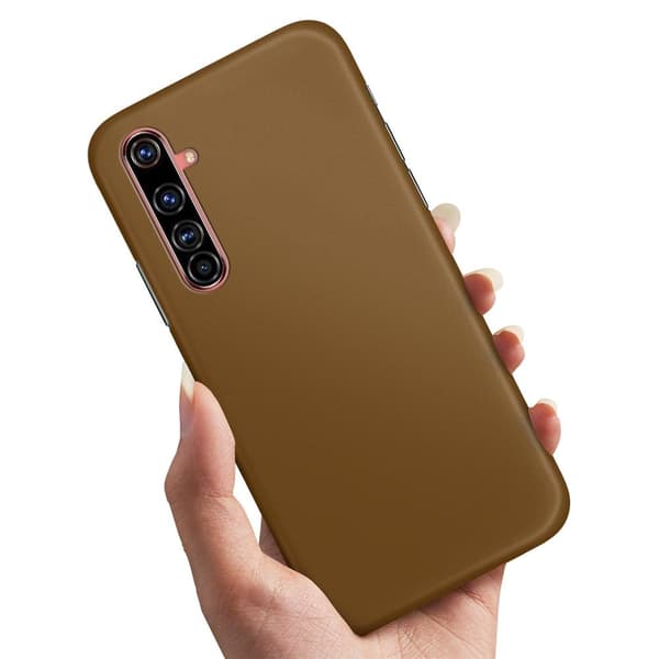 Skal / Mobilskal till Realme X50 Pro - Brun Brun
