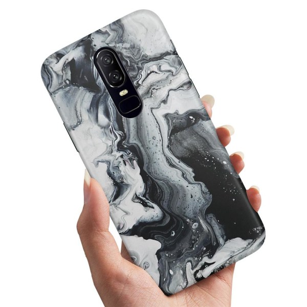 OnePlus 6 - Deksel/Mobildeksel Malt Kunst